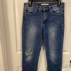KanCan Distressed Blue Skinny Jeans